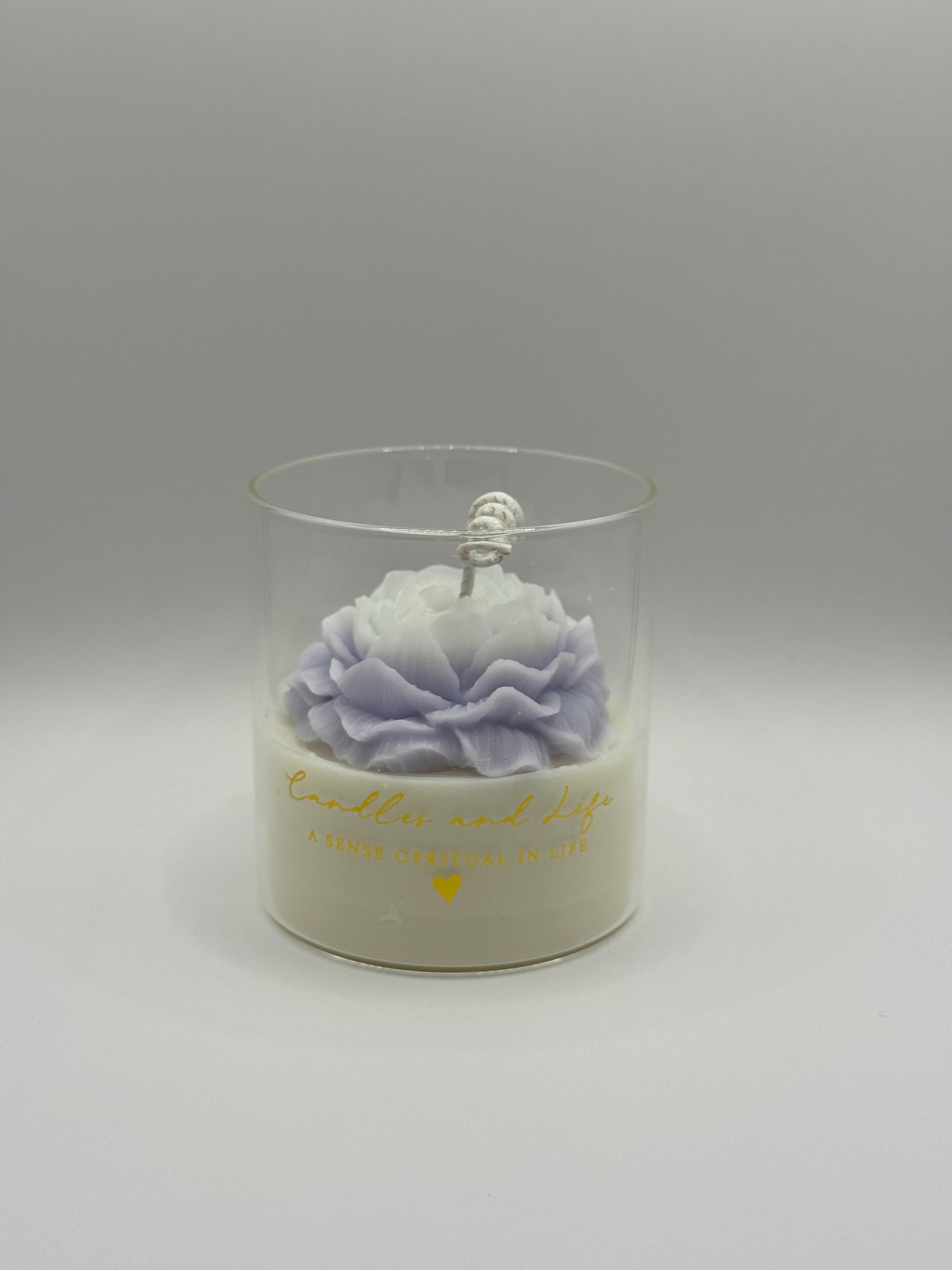 Lavender Geurkaars 25/30 Branduren