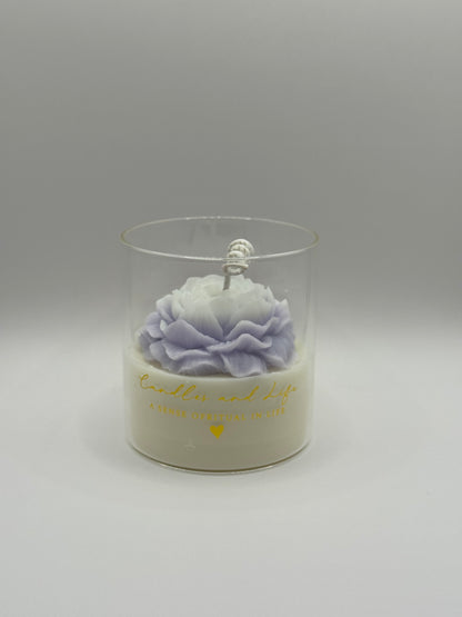 Lavender Geurkaars 25/30 Branduren